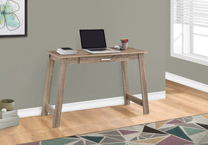 Monarch Specialties Computer Desk, Home Office, Laptop, Storage Drawers, Work, Brown Laminate, Contemporary, Modern Dark Taupe Particle Board,Laminate I 7191