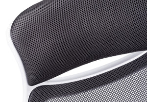Monarch Specialties Office Chair, Adjustable Height, Swivel, Ergonomic, Armrests, Computer Desk, Work, Grey Mesh, Chrome Metal, Contemporary, Modern White,Grey, Grey Foam,Mdf,Metal,Nylon,Polypropylene,Polyester I 7269