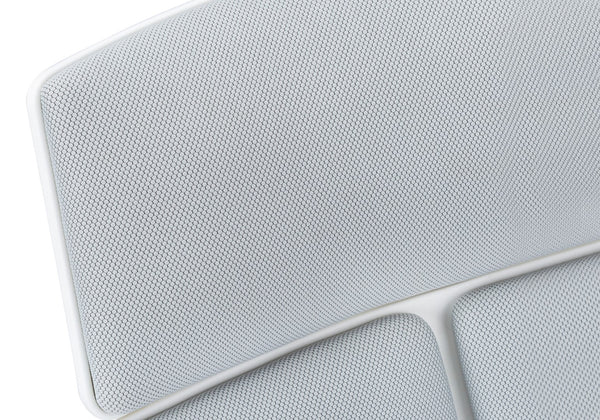 Monarch Specialties Office Chair, Adjustable Height, Swivel, Ergonomic, Armrests, Computer Desk, Work, Grey Mesh, White Metal, Contemporary, Modern White Foam,Mdf,Metal,Nylon,Polypropylene,Polyester I 7270