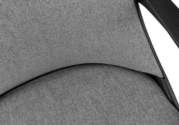 Monarch Specialties Office Chair, Adjustable Height, Swivel, Ergonomic, Armrests, Computer Desk, Work, Grey Mesh, Black Metal, Contemporary, Modern Black,Grey, Grey Foam,Mdf,Metal,Nylon,Polypropylene,Polyester I 7297