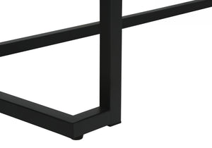 Monarch Specialties Computer Desk, Home Office, Laptop, Storage Drawers, 42"L, Work, Grey Laminate, Black Metal, Contemporary, Modern Grey Mdf,Metal I 7386