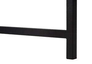 Monarch Specialties Computer Desk, Home Office, Corner, 58"L, L Shape, Work, Laptop, Black Laminate, Black Metal, Contemporary, Modern  Particle Board,Metal I 7394