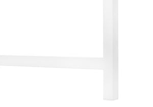 Monarch Specialties Computer Desk, Home Office, Corner, 58"L, L Shape, Work, Laptop, White Laminate, White Metal, Contemporary, Modern  Particle Board,Metal I 7395