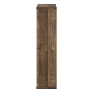 Monarch Specialties Bookshelf, Bookcase, Etagere, 5 Tier, 48"H, Office, Bedroom, Brown Laminate, Contemporary, Modern Brown Particle Board,Hollow,Core,Laminate,Mdf I 7404