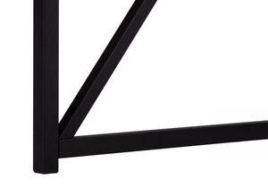 Monarch Specialties Computer Desk, Home Office, Laptop, Work, Beige Laminate, Black Metal, Contemporary, Modern Taupe Particle Board,Laminate,Metal I 7452