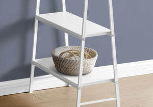 Monarch Specialties Computer Desk, Home Office, Laptop, Storage Shelves, 48"L, Work, White Laminate, White Metal, Contemporary, Modern White Metal,Particle Board I 7521