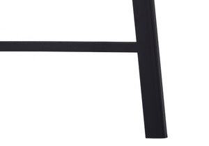 Monarch Specialties Computer Desk, Home Office, Laptop, Storage Shelves, 48"L, Work, White Marble Look Laminate, Black Metal, Contemporary, Modern White Metal,Particle Board I 7527