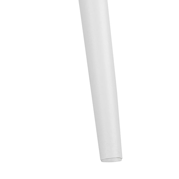 Monarch Specialties Computer Desk, Home Office, Laptop, Storage Shelves, 48"L, Work, White Laminate, White Metal, Contemporary, Modern White Particle Board,Metal I 7535