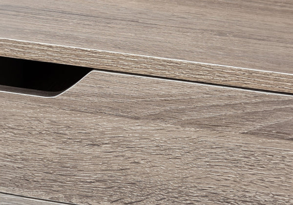 Monarch Specialties Computer Desk, Home Office, Laptop, Storage Drawers, 48"L, Work, Brown Laminate, Black Metal, Contemporary, Modern  Particle Board,Metal I 7555