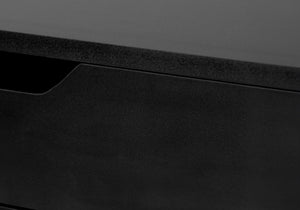 Monarch Specialties Computer Desk, Home Office, Laptop, Storage Drawers, 48"L, Work, Black Laminate, Black Metal, Contemporary, Modern  Particle Board,Metal I 7556