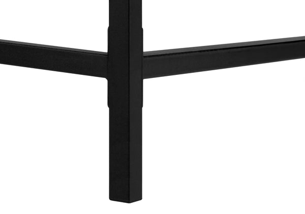 Monarch Specialties Computer Desk, Home Office, Laptop, Storage Drawers, 48"L, Work, Grey Laminate, Black Metal, Contemporary, Modern  Particle Board,Metal I 7559