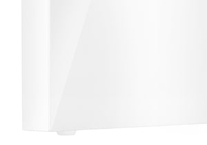 Monarch Specialties Computer Desk, Home Office, Laptop, Storage Drawers, 48"L, Work, Glossy White Laminate, Contemporary, Modern White Mdf I 7580