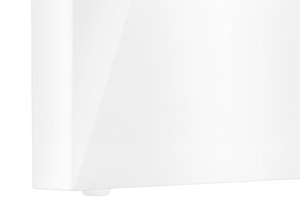 Monarch Specialties Computer Desk, Home Office, Laptop, Storage Drawers, 48"L, Work, Glossy White Laminate, Contemporary, Modern White Mdf I 7580