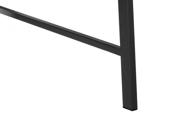 Monarch Specialties Computer Desk, Home Office, Corner, Storage Shelves, 48"L, L Shape, Work, Laptop, Brown Laminate, Black Metal, Contemporary, Modern Dark Taupe Metal,Particle Board I 7592