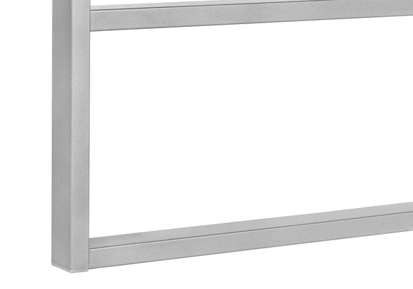 Monarch Specialties Computer Desk, Home Office, Laptop, 48"L, Work, Grey Concrete Laminate, Grey Metal, Contemporary, Modern Grey Particle Board,Laminate,Mdf,Metal I 7662