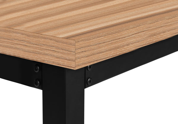 Monarch Specialties Computer Desk, Home Office, Standing, Adjustable, 48"L, Work, Laptop, Brown Laminate, Black Metal, Contemporary, Modern Brown Particle Board,Metal I 7677