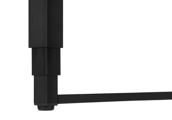 Monarch Specialties Computer Desk, Home Office, Standing, Adjustable, 48"L, Work, Laptop, Brown Laminate, Black Metal, Contemporary, Modern Brown Particle Board,Metal I 7677