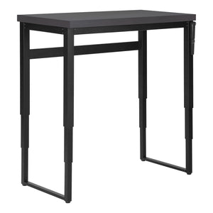 Monarch Specialties Computer Desk, Home Office, Standing, Adjustable, 48"L, Work, Laptop, Grey Laminate, Black Metal, Contemporary, Modern Grey Particle Board,Metal I 7680