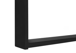 Monarch Specialties Computer Desk, Home Office, Corner, Storage Drawers, 72"L, L Shape, Work, Laptop, Walnut Laminate, Black Metal, Contemporary, Modern Walnut,Black, Black Particle Board,Laminate,Metal I 7711