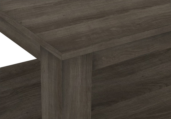 Monarch Specialties Table Set, 3pcs Set, Coffee, End, Side, Accent, Living Room, Brown Laminate, Transitional Oak Particle Board,Laminate I 7883p