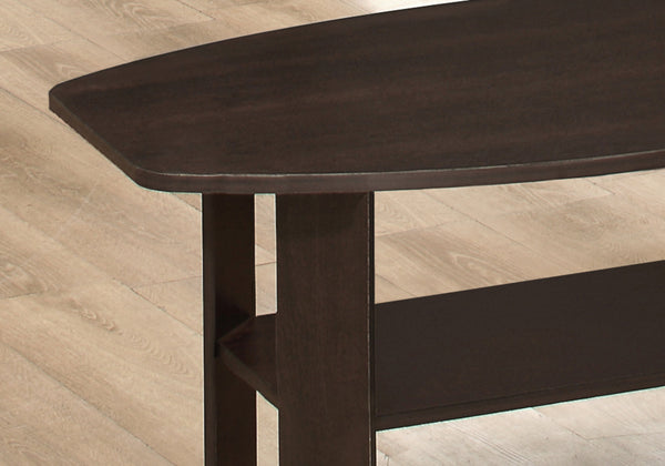 Monarch Specialties Table Set, 3pcs Set, Coffee, End, Side, Accent, Living Room, Brown Laminate, Transitional  Particle Board,Laminate I 7924p