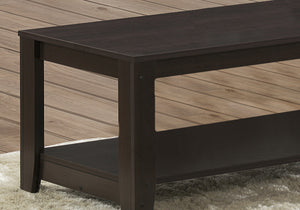 Monarch Specialties Table Set, 3pcs Set, Coffee, End, Side, Accent, Living Room, Brown Laminate, Transitional Espresso Particle Board,Laminate I 7990p