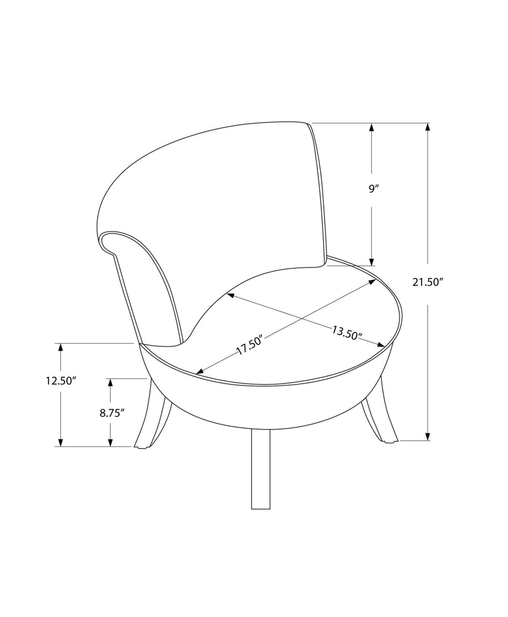 Monarch Specialties Juvenile Chair, Accent, Kids, Upholstered, White Leather Look, Contemporary, Modern White Foam,Solid Wood,Leather,Look I 8155