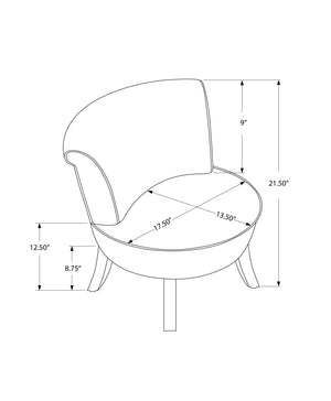 Monarch Specialties Juvenile Chair, Accent, Kids, Upholstered, White Leather Look, Contemporary, Modern White Foam,Solid Wood,Leather,Look I 8155