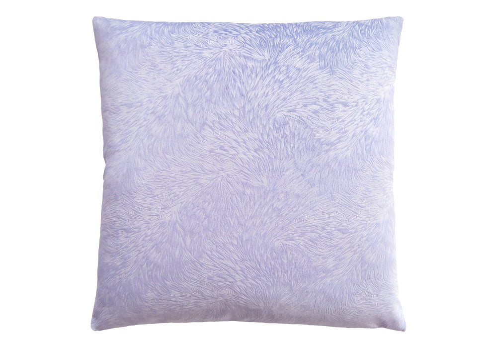 Monarch Specialties Pillows, 18 X 18 Square, Insert Included, Decorative Throw, Accent, Sofa, Couch, Bedroom, Purple Hypoallergenic Polyester, Modern Purple Polyester I 9324