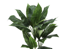 Monarch Specialties Artificial Plant, 42" Tall, Evergreen Tree, Indoor, Faux, Fake, Floor, Greenery, Potted, Decorative, Green Leaves, Black Pot Green,Black, Black Plastic,Cement,Foam,Metal I 9512