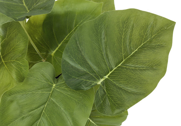 Monarch Specialties Artificial Plant, 13" Tall, Epipremnum, Indoor, Faux, Fake, Table, Greenery, Potted, Set Of 2, Decorative, Green Leaves, Black Pots Green,Black, Black Polyethylene,Cement,Foam,Metal,Polypropylene I 9583