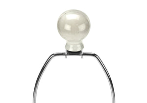 Monarch Specialties Lighting, 31"H, Table Lamp, Cream Ceramic, Beige Shade, Contemporary Cream,Beige,Silver, Beige,Silver Ceramic,Acrylic,Linen,Metal I 9605