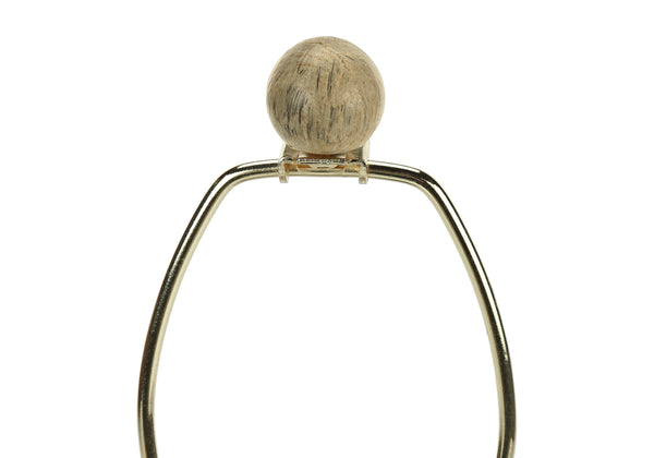 Monarch Specialties Lighting, 25"H, Table Lamp, Black Shade, Brown Resin, Contemporary Brown,Black, Black Polyresin,Linen,Metal I 9606