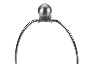 Monarch Specialties Lighting, 18"H, Table Lamp, Ivory / Cream Shade, Cream Ceramic, Contemporary Cream,Ivory,Silver, Ivory,Silver Ceramic,Linen,Metal I 9630