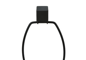 Monarch Specialties Lighting, 25"H, Table Lamp, Usb Port Included, Black Metal, Beige Shade, Transitional Black,Beige, Beige Metal,Linen I 9638