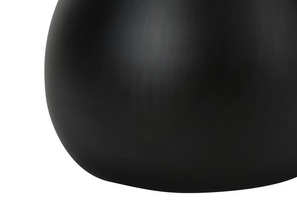 Monarch Specialties Lighting, Set Of 2, 18"H, Table Lamp, Black Metal, Ivory / Cream Shade, Contemporary Black,Ivory, Ivory Metal,Linen I 9639