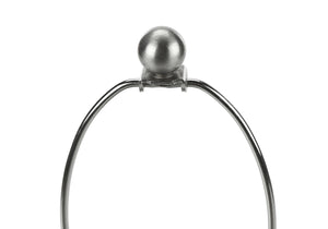 Monarch Specialties Lighting, Set Of 2, 24"H, Table Lamp, Usb Port Included, Nickel Metal, Grey Shade, Contemporary Silver,Grey, Grey Metal,Linen I 9642