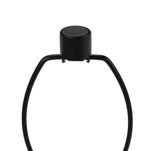 Monarch Specialties Lighting, 28"H, Table Lamp, Black Metal, Black Shade, Contemporary Black Acrylic,Linen,Metal I 9658