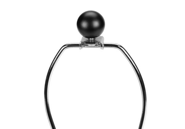 Monarch Specialties Lighting, 24"H, Table Lamp, Black Concrete, Grey Shade, Contemporary Black,Grey, Grey Concrete,Metal I 9701