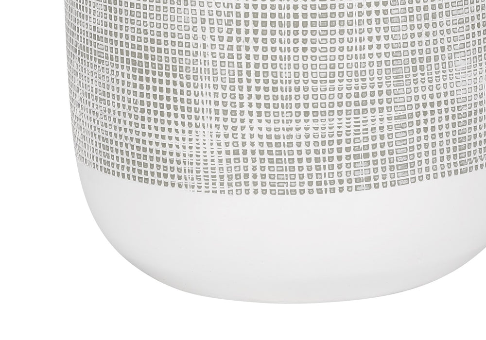 Monarch Specialties Lighting, 27"H, Table Lamp, Grey Ceramic, Grey Shade, Contemporary Grey Ceramic,Metal I 9725