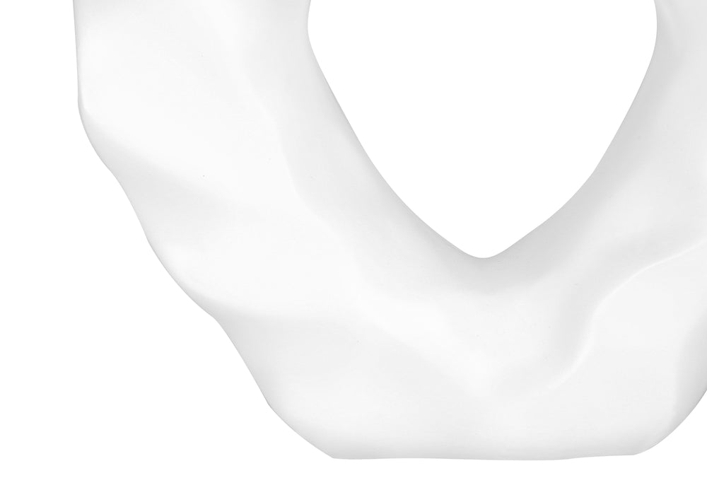 Monarch Specialties Lighting, 25"H, Table Lamp, Cream Resin, Ivory / Cream Shade, Modern Cream,Ivory,Silver, Ivory,Silver Polyresin,Metal I 9727