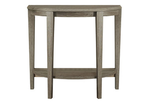 Monarch Specialties Accent Table - Contemporary Console for Living Room & Entryway with Bold Design and Space-Saving Style DARK TAUPE 36 L x 11.75 W x 32.5 H 