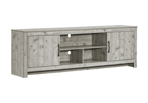 Monarch Specialties Tv Stand 72 Inch Rustic Grey Laminate Media Console Open Closed Storage Living Room I 2511