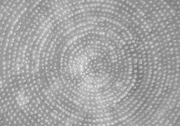 Monarch Specialties Accent Table - Stylish Hammered Metal Drum Design for Modern Living and Bedroom Spaces, No Assembly! CHROME 20 L x 20 W x 22 H 