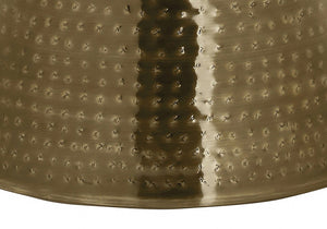 Monarch Specialties Accent Table – Modern Hand-Crafted Hourglass Design for Glam Living Room or Bedroom Décor GOLD 20 L x 20 W x 22 H 