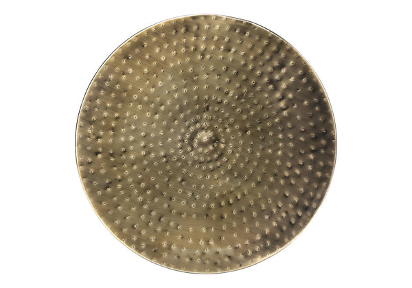 Monarch Specialties Accent Table – Modern Hand-Crafted Hourglass Design for Glam Living Room or Bedroom Décor GOLD 20 L x 20 W x 22 H 