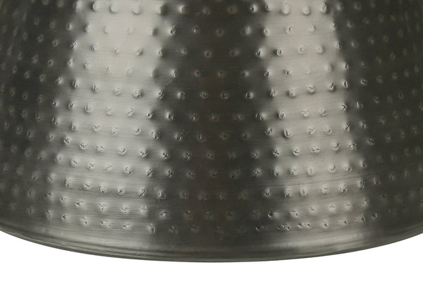 Monarch Specialties Accent Table – Modern Hand-Crafted Hourglass Design for Glam Living Room or Bedroom Décor SILVER,GREY 20 L x 20 W x 22 H 