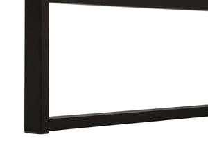 Monarch Specialties Computer Desk: Stylish Industrial Design with Spacious Top, Sturdy Metal Legs for Home Office Use CHERRY 49 L x 23.75 W x 30 H I 7656