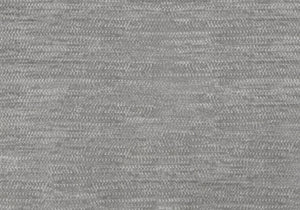 Monarch Specialties Accent Chair Curved Rounded Back Upholstered in Soft Grey Fabric for Modern Living Rooms Light Grey I 8014