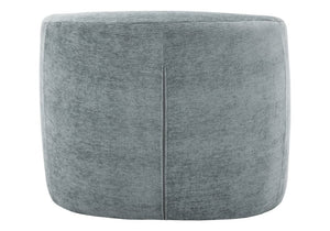 Monarch Specialties Accent Chair Barrel Silhouette Upholstered Coil Spring Seat for Living Room Decor Teal I 8023